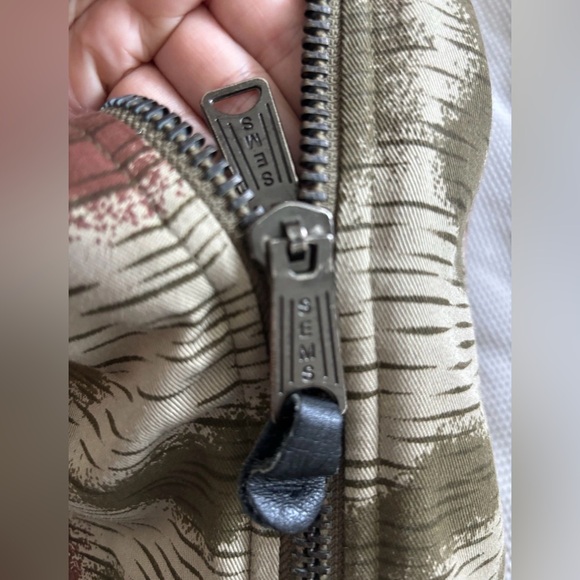 Mil-Tec BGS Fliegerjacke Olive XL German Flight Jacket Bundesgrenzschutz - Picture 3 of 11